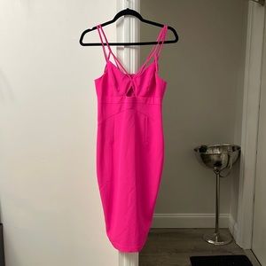 Neon pink & super fun for V day
